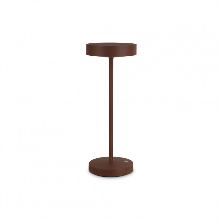 Lampada da tavolo a led dimmerabile con struttura in alluminio
