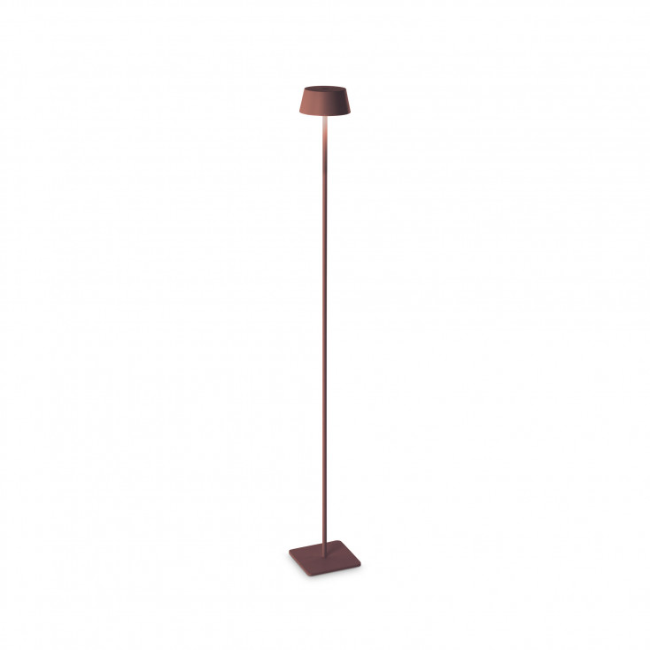 Lampada da tavolo a led dimmerabile per esterni struttura in alliminio alta