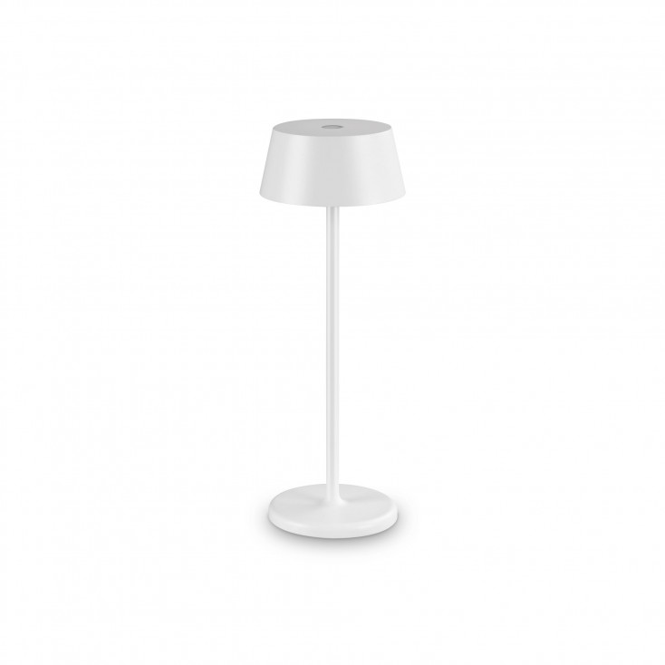 Lampada da tavolo a led dimmerabile per esterni struttura in alliminio