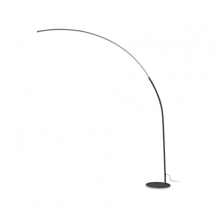 Piantana moderna a led dimmerabile con struttura in metallo