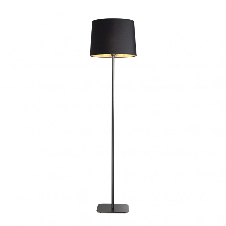 Piantana moderna con struttura in metallo e diffusore in lamina di pvc
