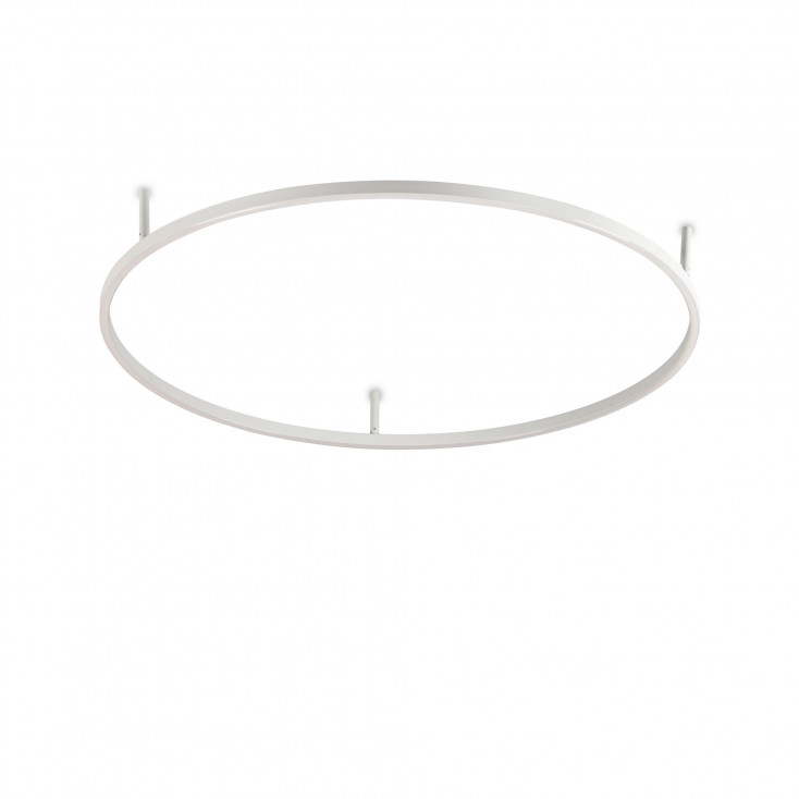 Plafoniera led circolare grande con montatura sottile in alluminio