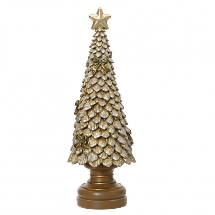 Albero in resina con puntale a stella