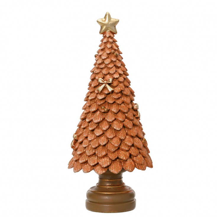 Albero piccolo in resina con puntale a stella