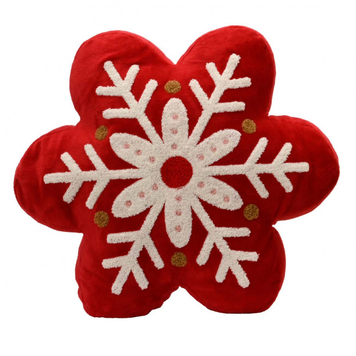 Cuscino fiocco di neve