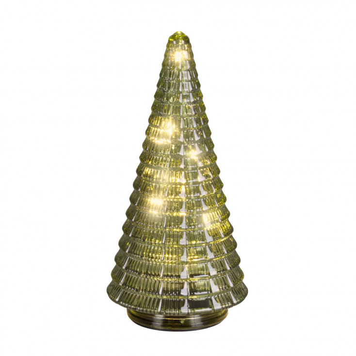 Decorazione natalizia alberello con led
