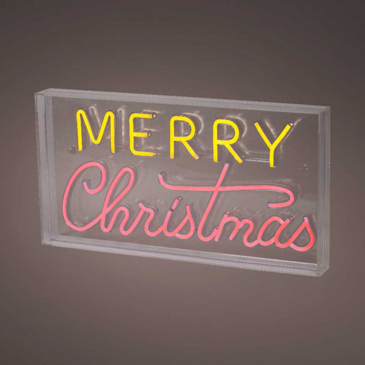 Decorazione natalizia per interni a LED neon con usb