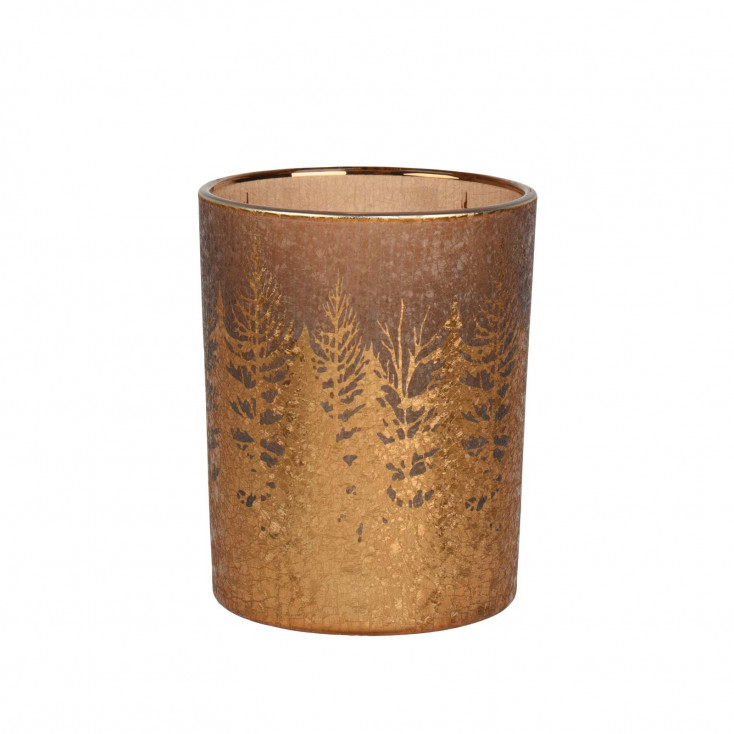 Porta tealight media in vetro