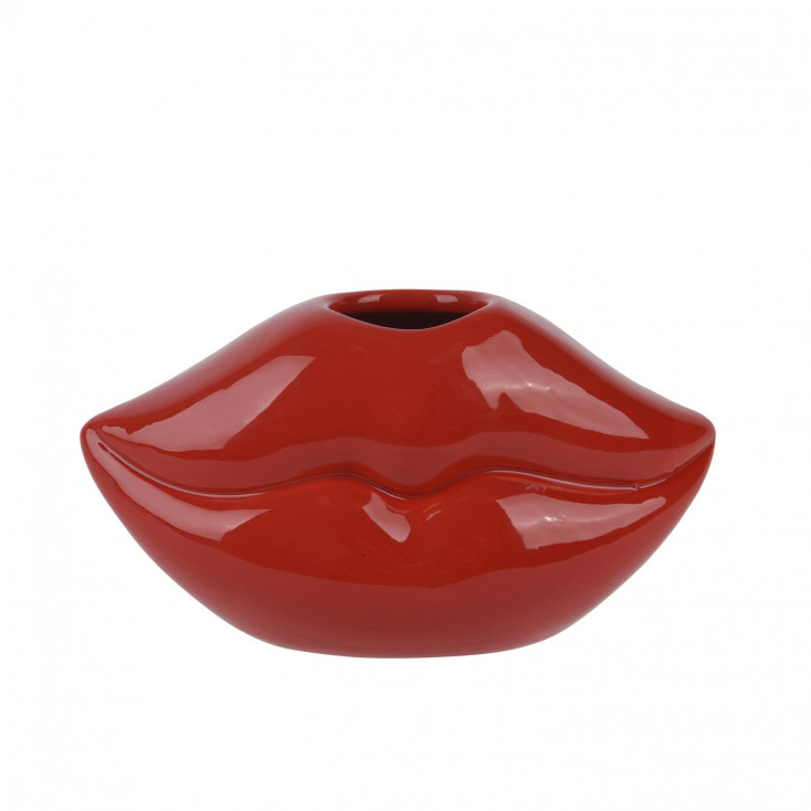 Vaso in dolomite a forma di labbra