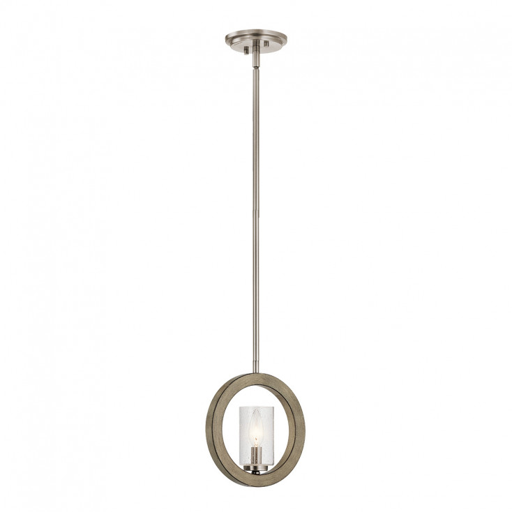 Lampada a sospensione con diffusore pendente singolo in vetro dal design moderno