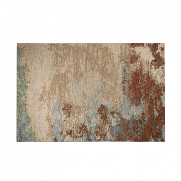 Tappeto in tessuto con decoro moderno 155x230