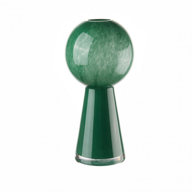 Vaso in vetro alto dal design moderno