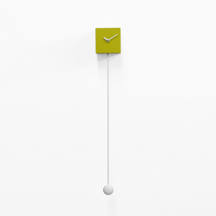 Orologio da parete a pendolo di design "Long_time"