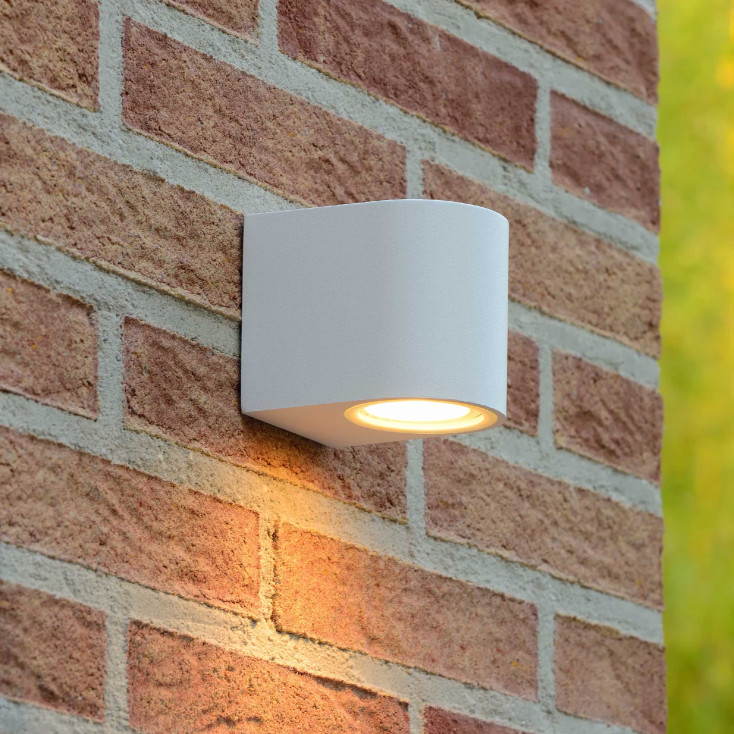 Applique da esterno in alluminio a led dimmerabile dal design moderno
