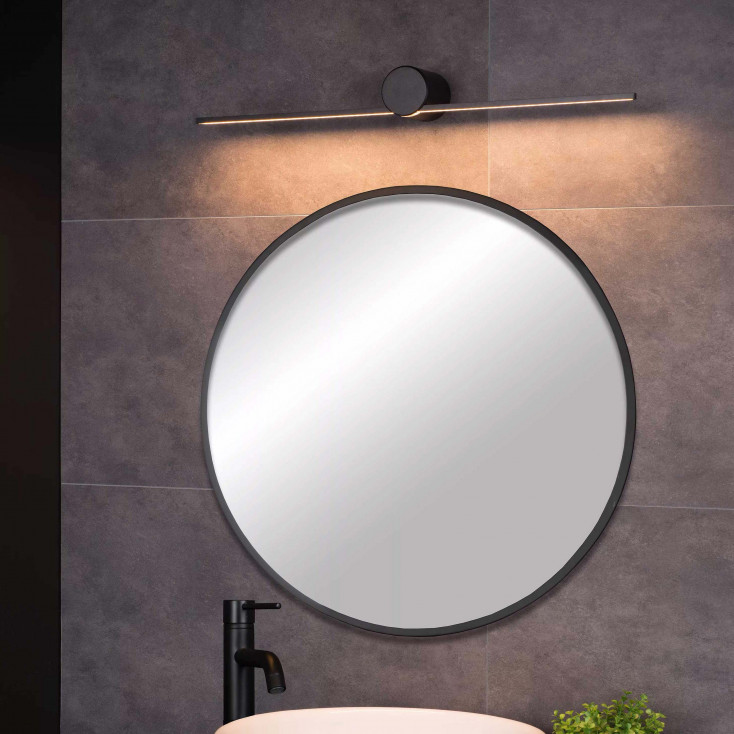 Applique da parete a LED struttura in alluminio grande dal design minimalista