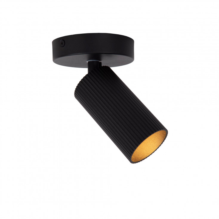 Faretto da soffitto con struttura in alluminio orientabile dal design moderno