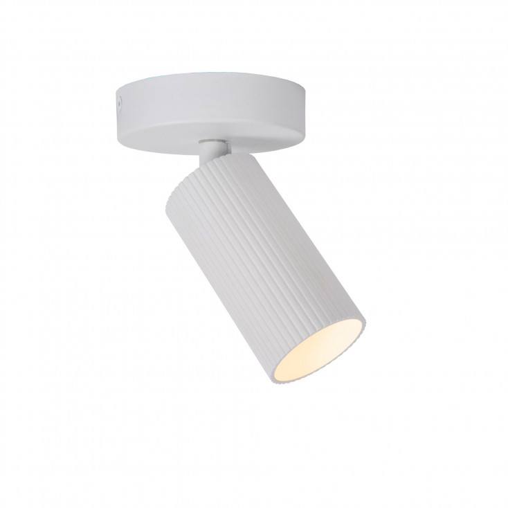 Faretto da soffitto con struttura in alluminio orientabile dal design moderno