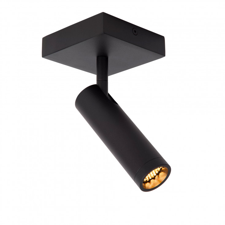 Faretto da soffitto in allumino con diffusore orientabile dal design moderno