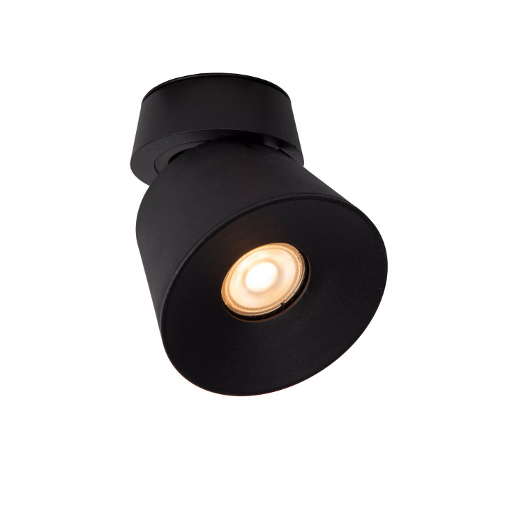 Faretto da soffitto in metallo con diffusore orientabile dal design moderno