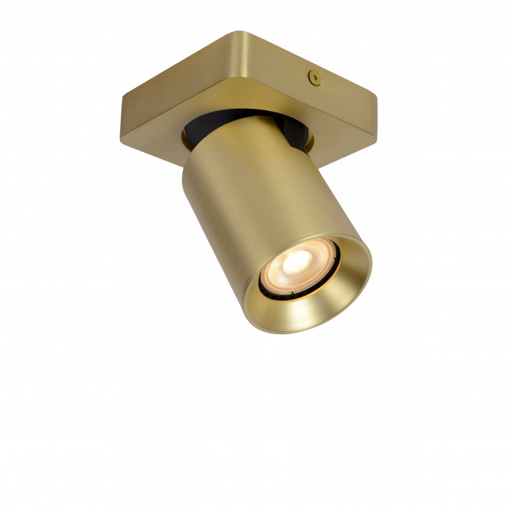 Faretto in alluminio LED integrato orientabile e dimmerabile dal design moderno