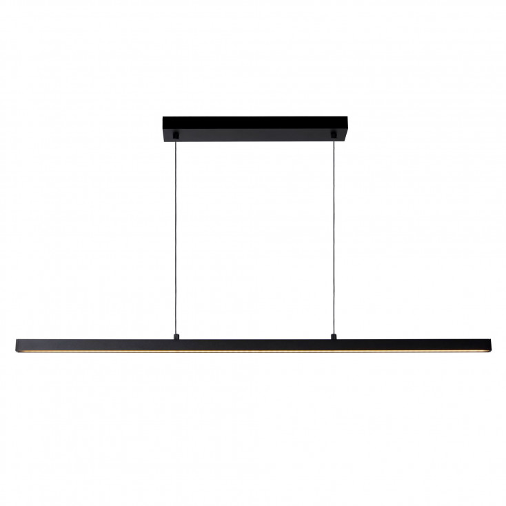 Lampada a sospensione moderna grande in alluminio a LED lineare dimmerabile