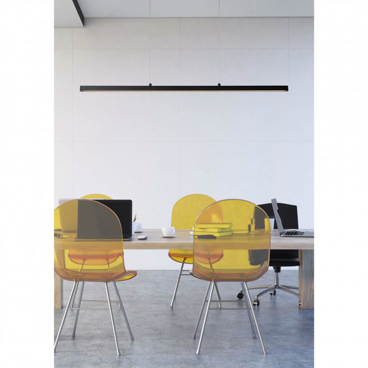 Lampada a sospensione moderna piccola in alluminio a LED lineare dimmerabile