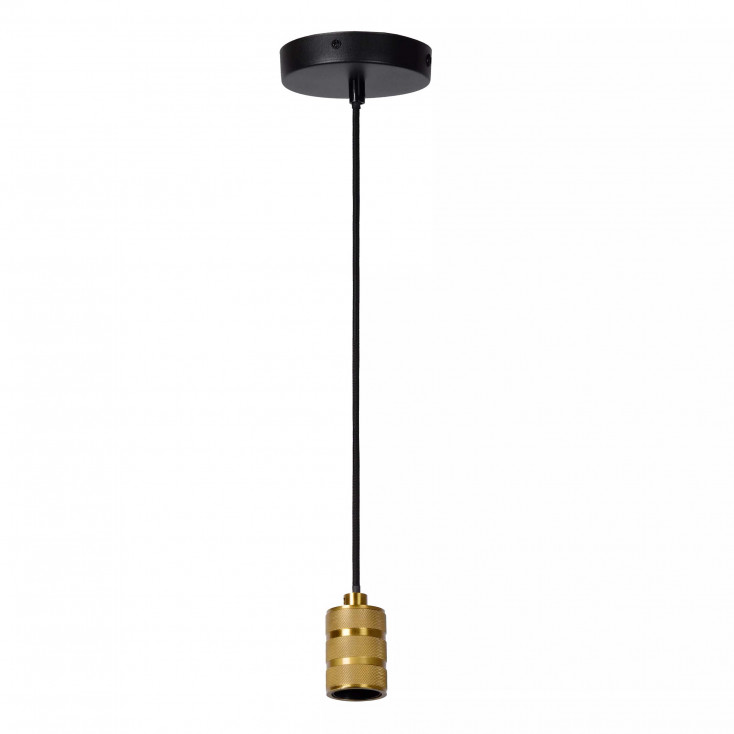 Lampada a sospensione singola con struttura in metallo dal design moderno