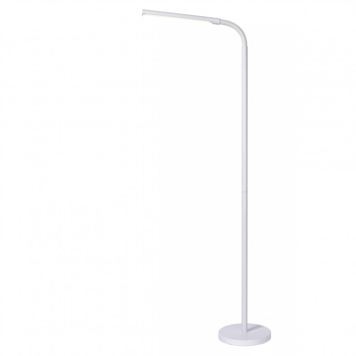 Lampada da lettura da terra con LED dimmerabile orientabile dal design moderno