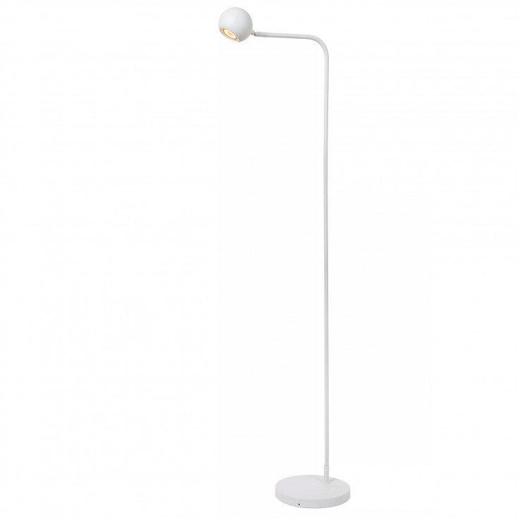 Lampada da lettura da terra moderna ricaricabile con LED dimmerabile orientabile