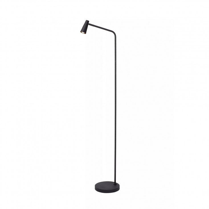 Lampada da lettura da terra ricaricabile dal design moderno con LED dimmerabile