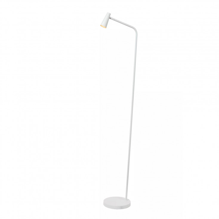 Lampada da lettura da terra ricaricabile dal design moderno con LED dimmerabile