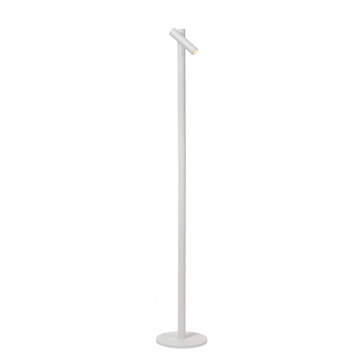 Lampada da lettura da terra ricaricabile in metallo diffusore a LED dimmerabile