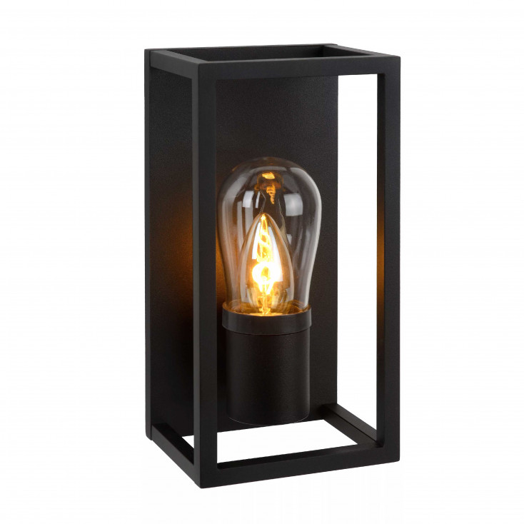Lampada da parete con struttura in alluminio dalle linee moderne