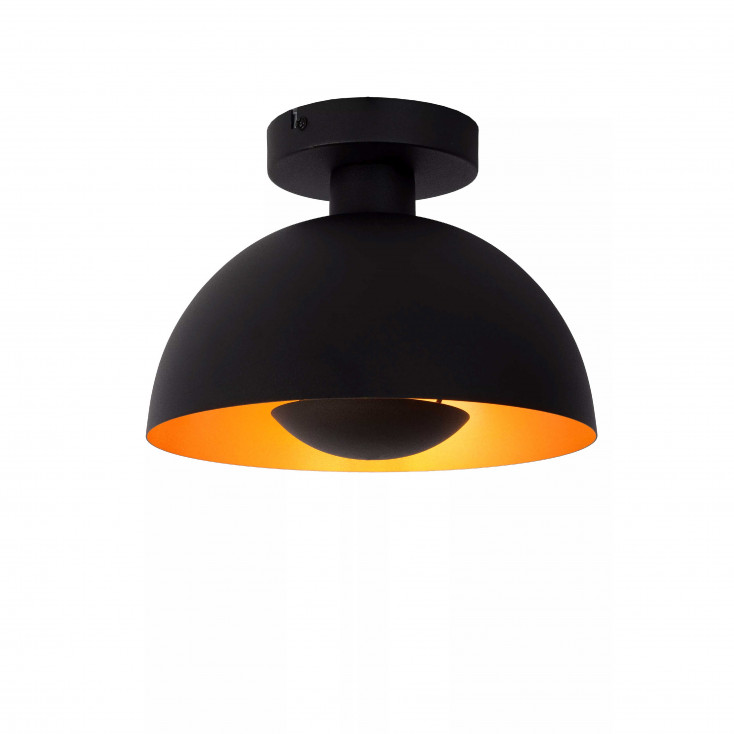 Lampada da soffitto con struttura a fungo in acciaio dal design moderno