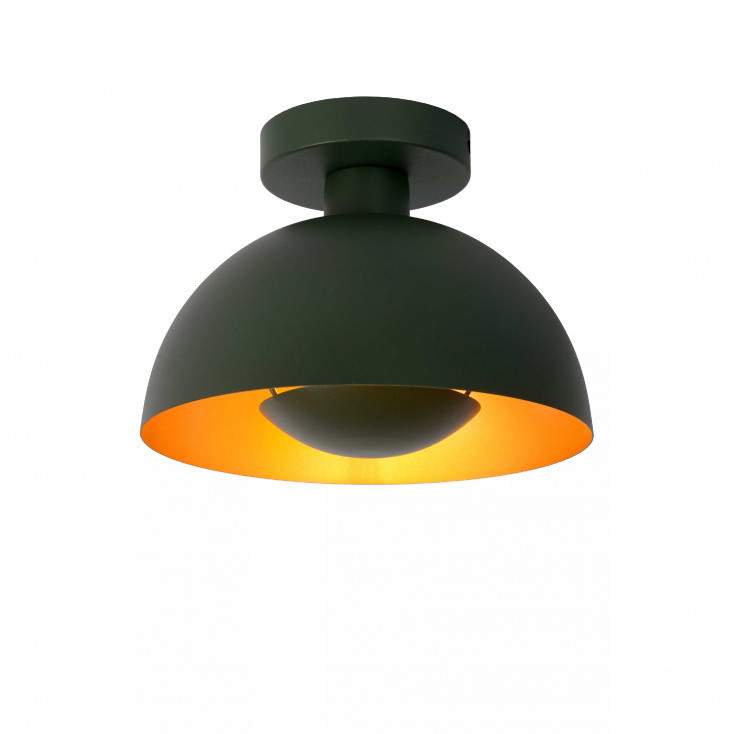 Lampada da soffitto con struttura a fungo in acciaio dal design moderno