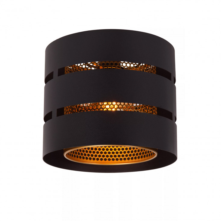 Lampada da soffitto con struttura e diffusore in metallo dal design moderno