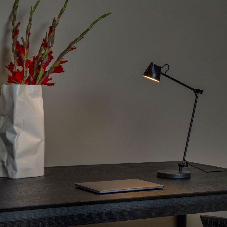 Lampada da tavolo con diffusore a LED dimmerabile