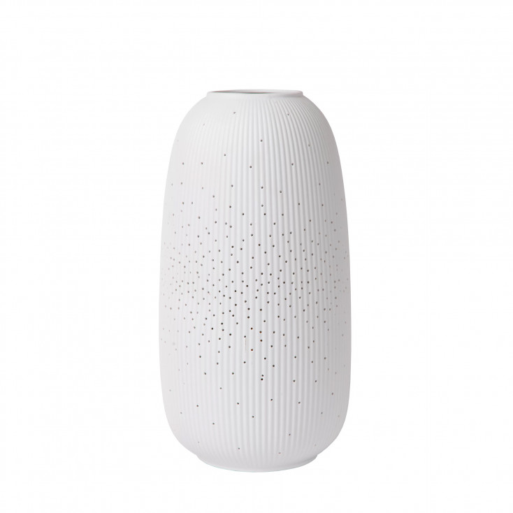 Lampada da tavolo in porcellana dal design moderno ed elegante