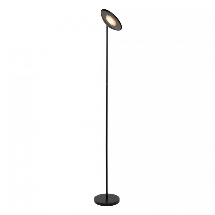 Lampada da terra in metallo dal design moderno con LED dimmerabile