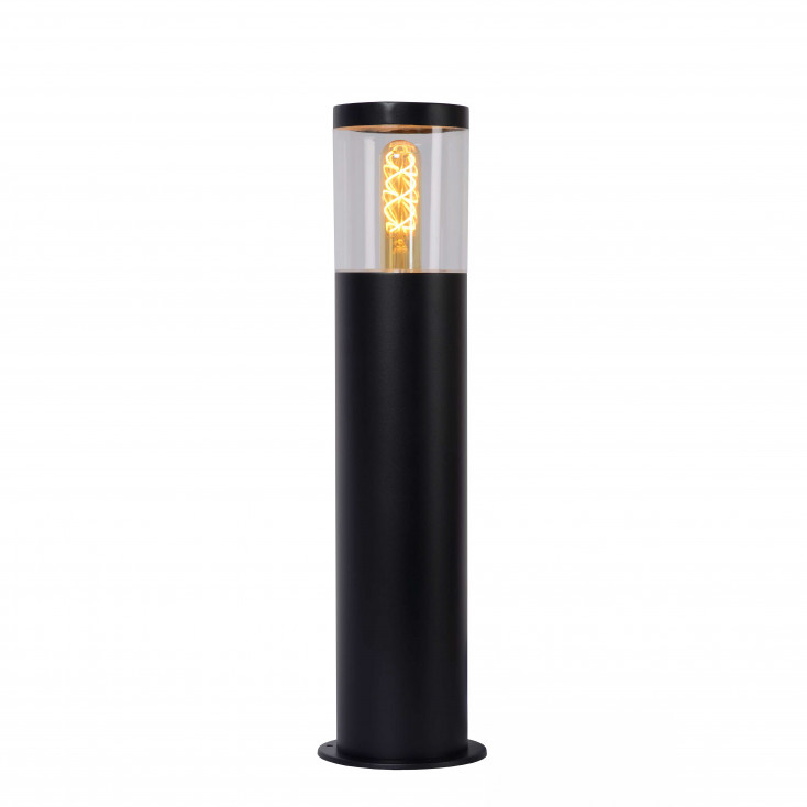 Paletto luce per esterni con struttura in acciaio dal design moderno