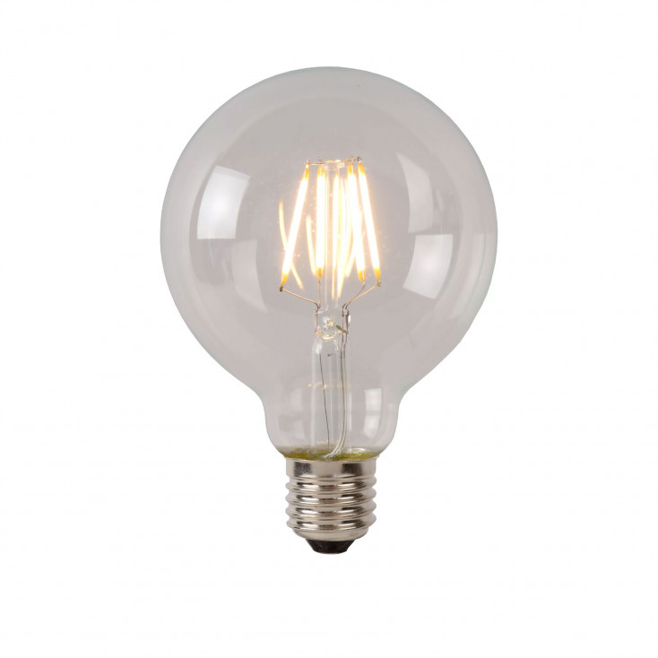 Lampadina a filamento - Ø 8 cm - LED - E27 - 1x7W 2700K