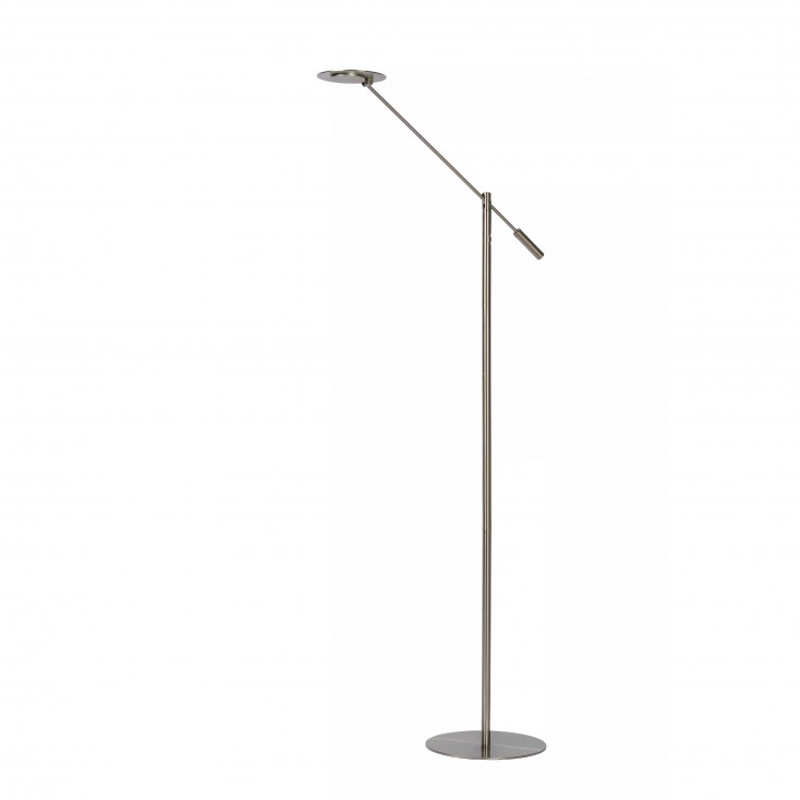Piantana dal design moderno con LED dimmerabile con struttura in metallo