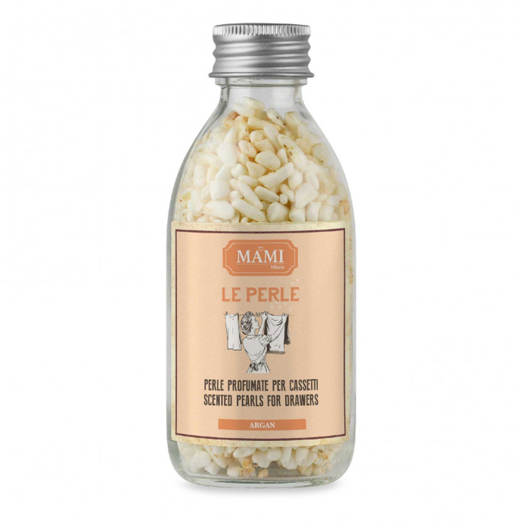 Perle profumate per tessuti da inserire nei cassetti "Argan"