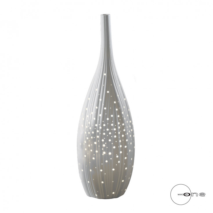 Lampada da tavolo elegante in porcellana dal design moderno