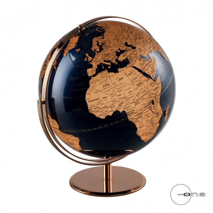 Mappamondo illuminato