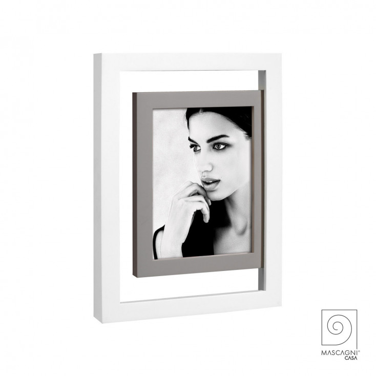 Portafoto da tavolo moderno con cornice in legno
