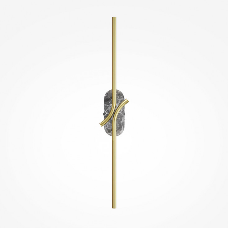Applique a muro a LED con struttura in metallo dal design moderno