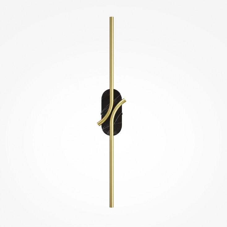 Applique a muro a LED con struttura in metallo dal design moderno