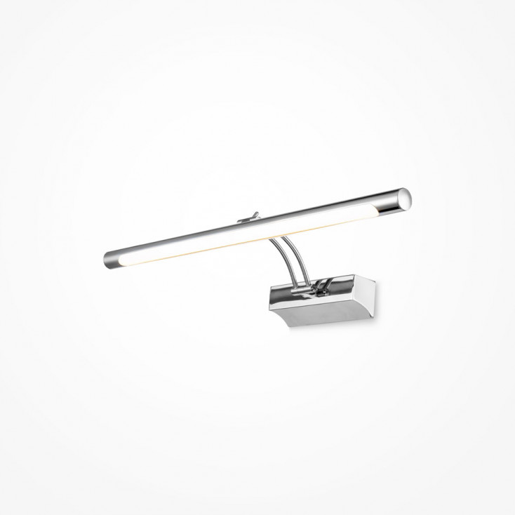Applque a LED per luce da esposizione con struttura cromata