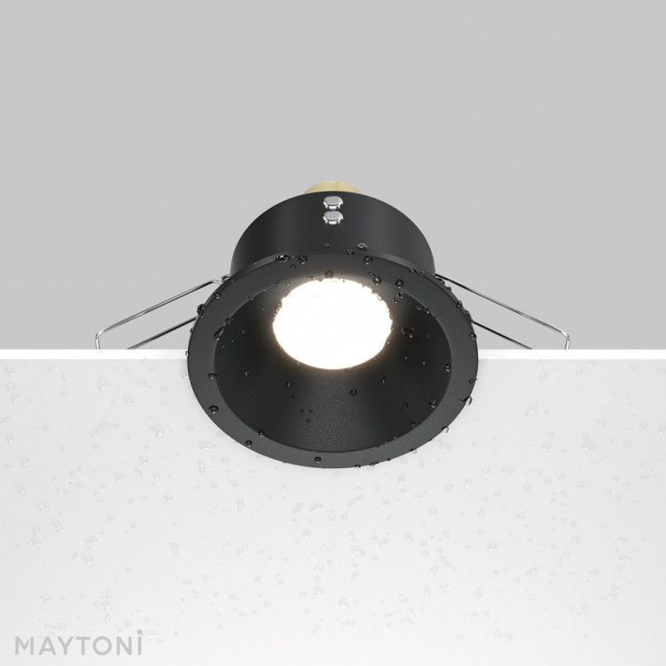 Faretti da incasso moderni con struttura in alluminio verniciato
